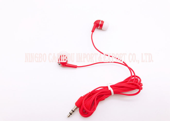 귀 헤드폰/극단적인 베이스 헤드폰에 있는 입체 음향 빨간 저음 3.5 Mm 연결관